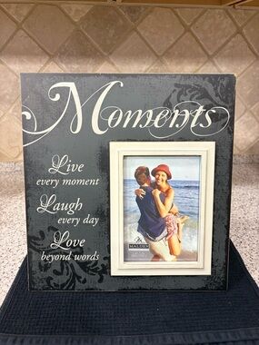 Malden International "MOMENTS...Live Laugh Love" Frame